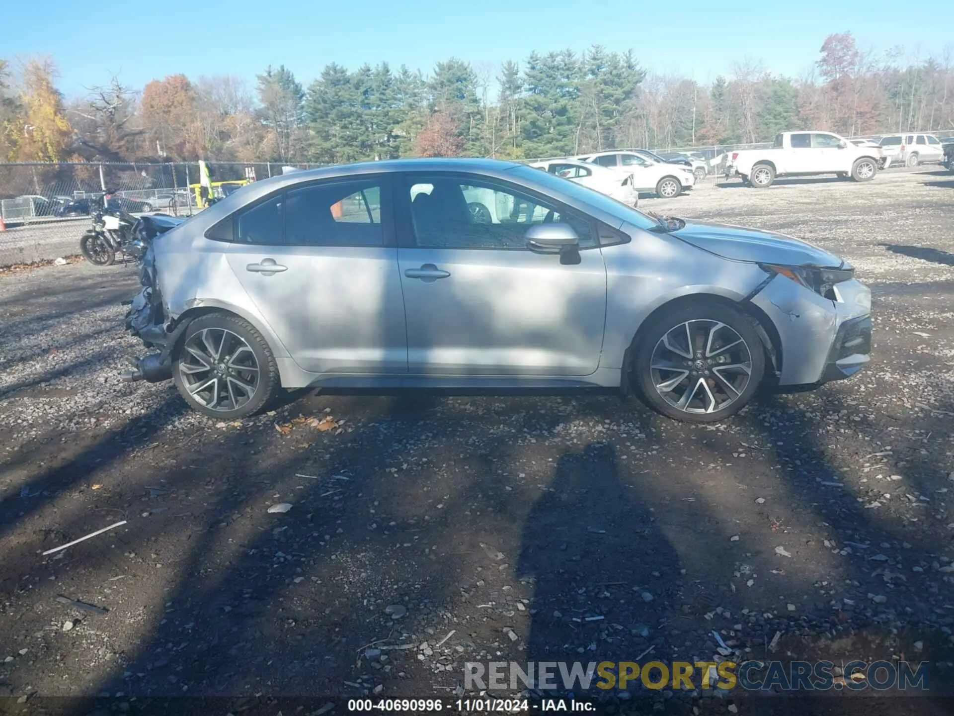 14 fotografías del automóvil dañado 5YFS4RCE4LP026488 TOYOTA COROLLA 2020