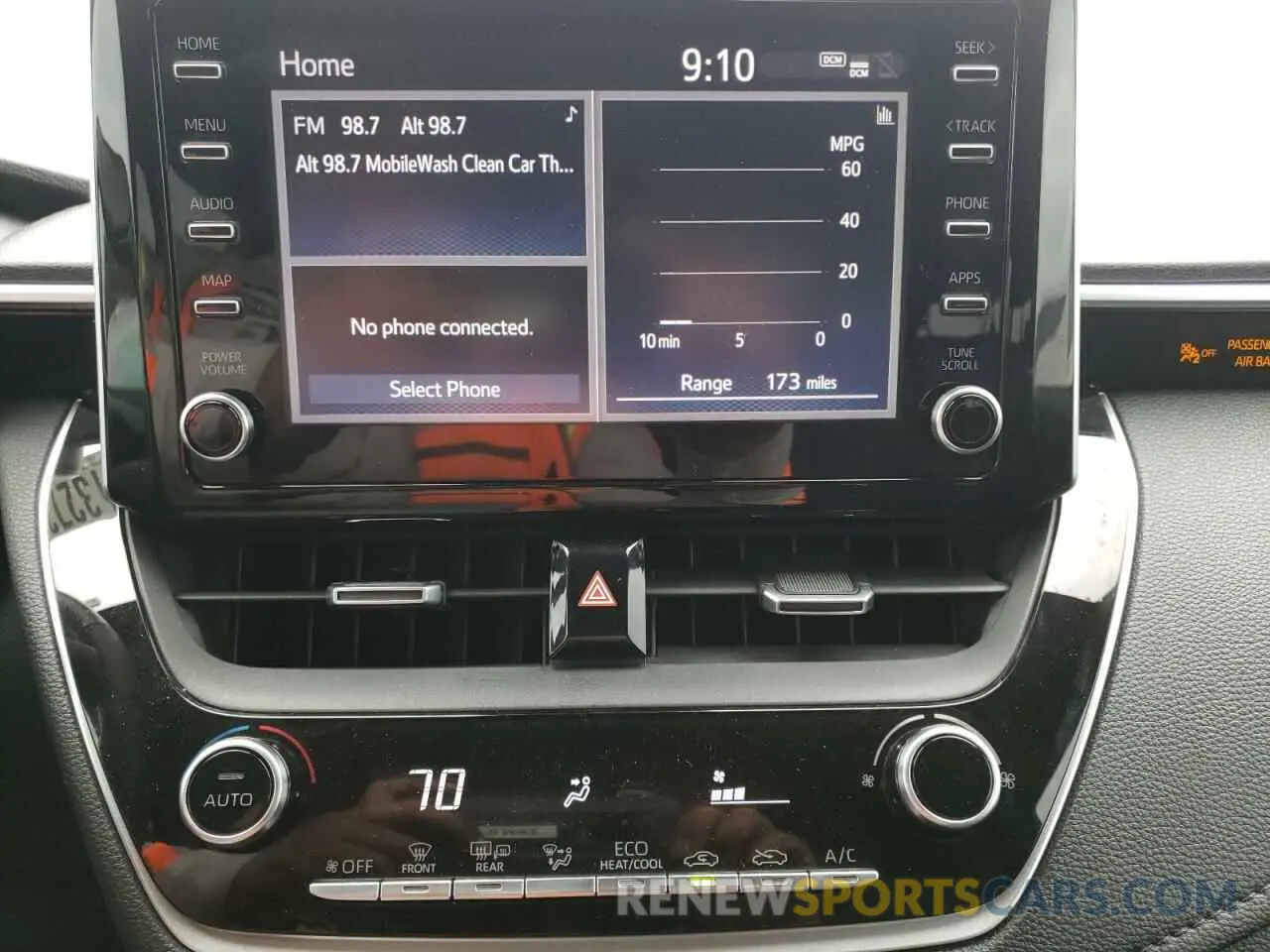9 fotografías del automóvil dañado 5YFS4RCE4LP029942 TOYOTA COROLLA 2020