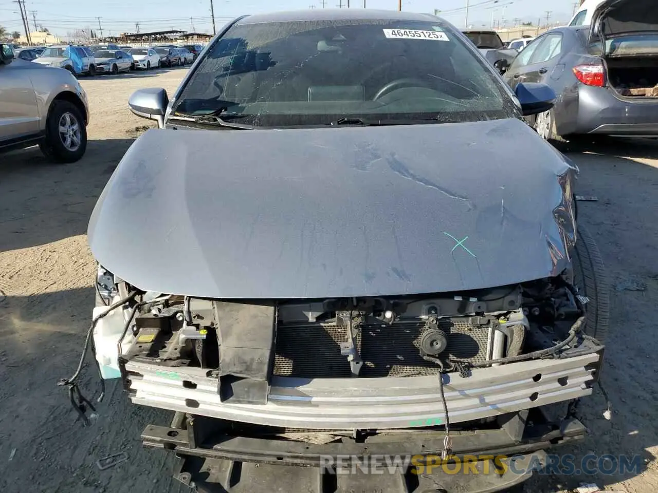 5 fotografías del automóvil dañado 5YFS4RCE4LP034901 TOYOTA COROLLA 2020