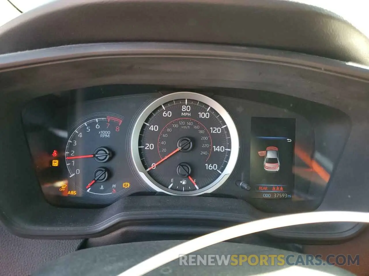 9 fotografías del automóvil dañado 5YFS4RCE4LP034901 TOYOTA COROLLA 2020