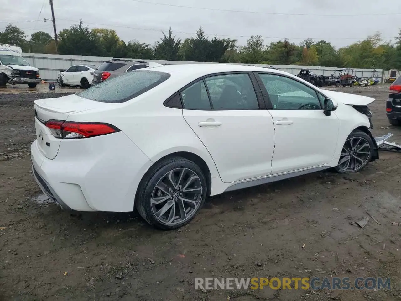 3 fotografías del automóvil dañado 5YFS4RCE4LP037703 TOYOTA COROLLA 2020