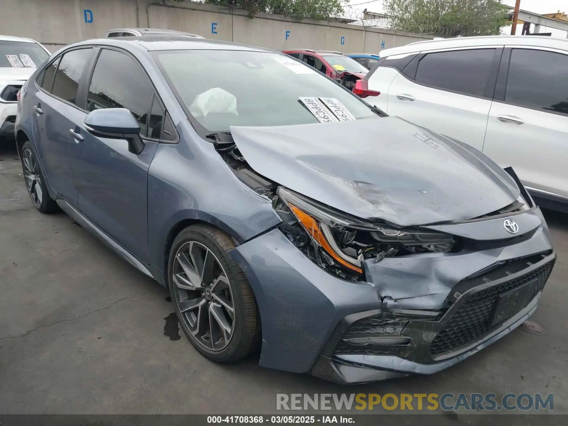 1 fotografías del automóvil dañado 5YFS4RCE4LP047471 TOYOTA COROLLA 2020
