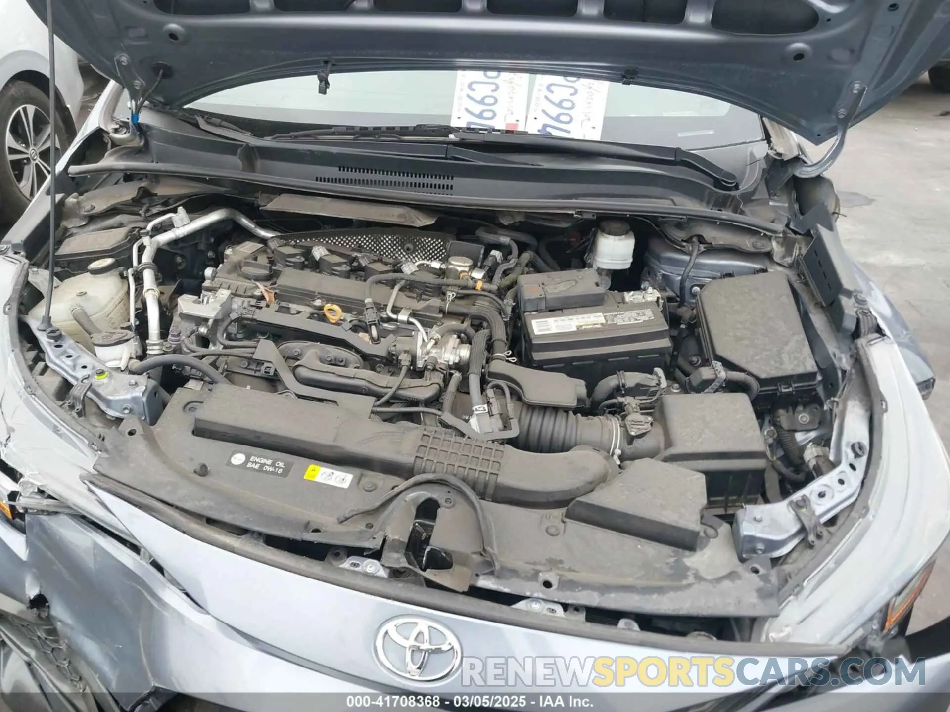 10 fotografías del automóvil dañado 5YFS4RCE4LP047471 TOYOTA COROLLA 2020
