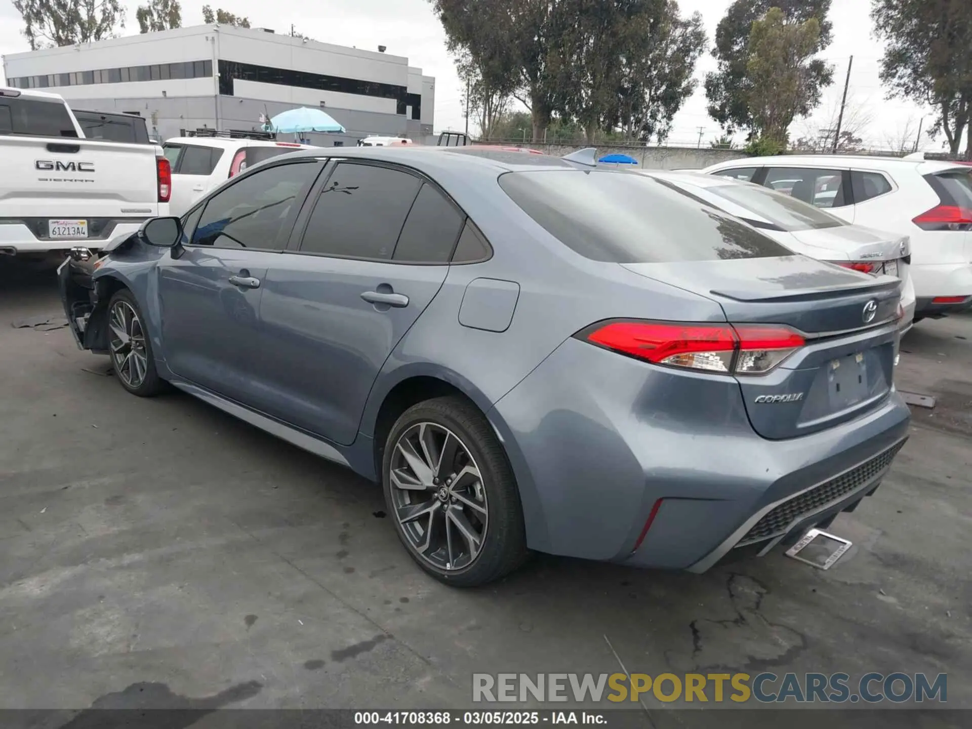 3 fotografías del automóvil dañado 5YFS4RCE4LP047471 TOYOTA COROLLA 2020