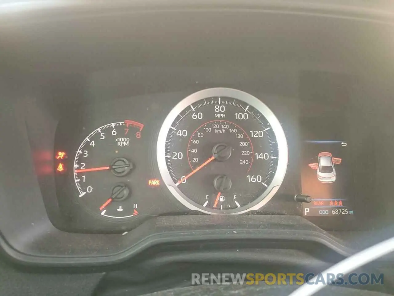 9 fotografías del automóvil dañado 5YFS4RCE5LP016973 TOYOTA COROLLA 2020