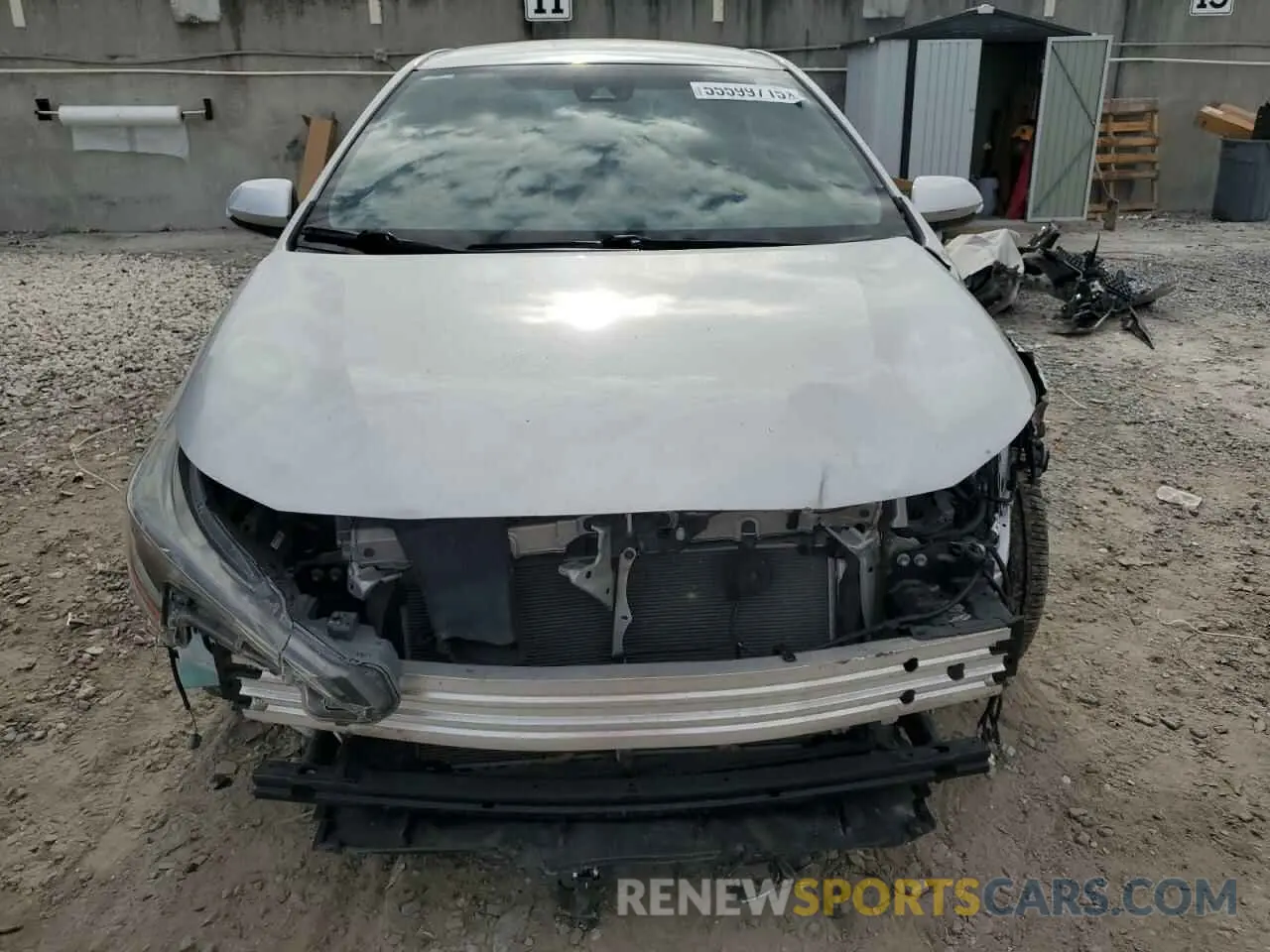 5 fotografías del automóvil dañado 5YFS4RCE5LP018903 TOYOTA COROLLA 2020