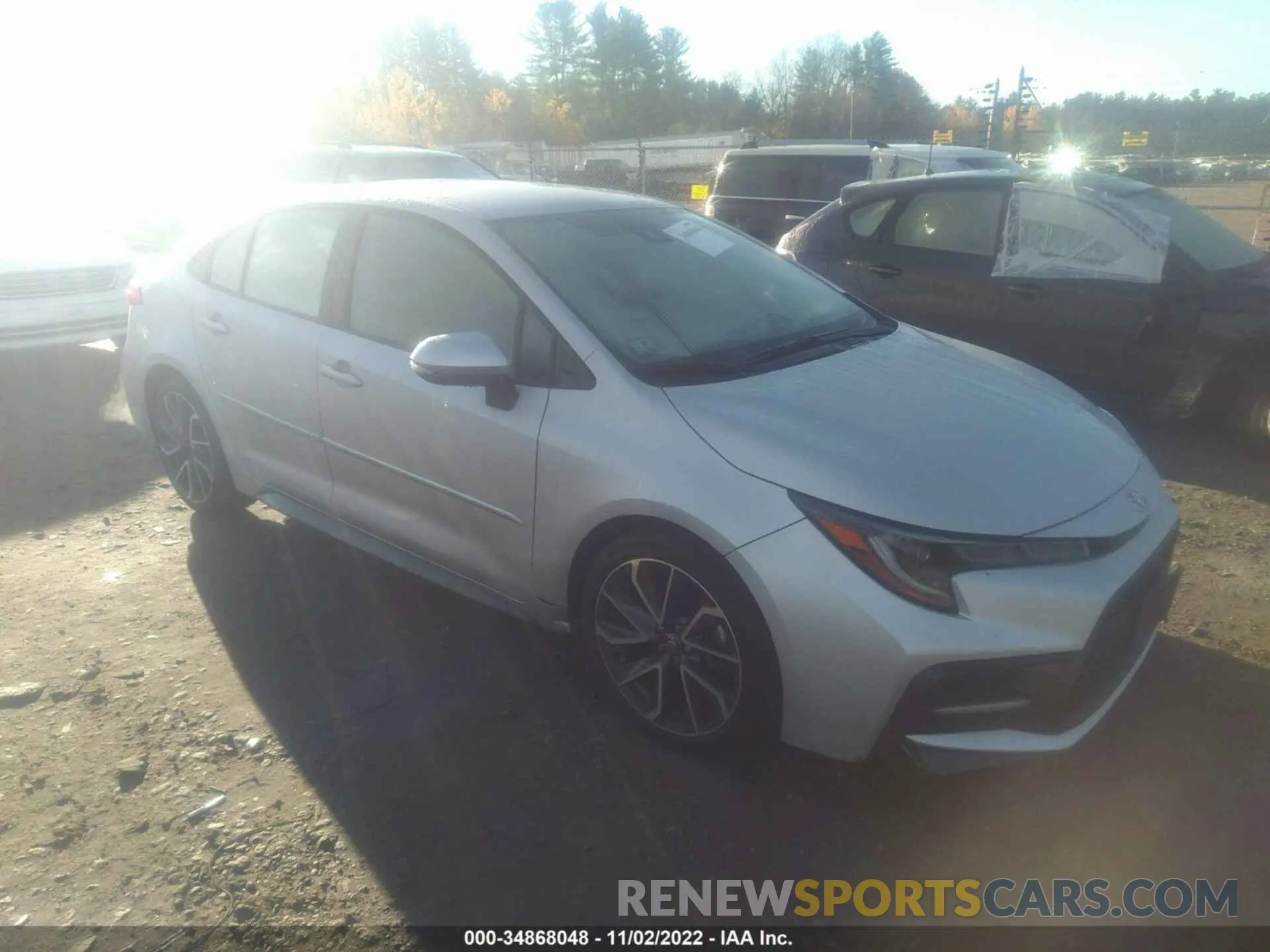 1 fotografías del automóvil dañado 5YFS4RCE5LP021980 TOYOTA COROLLA 2020