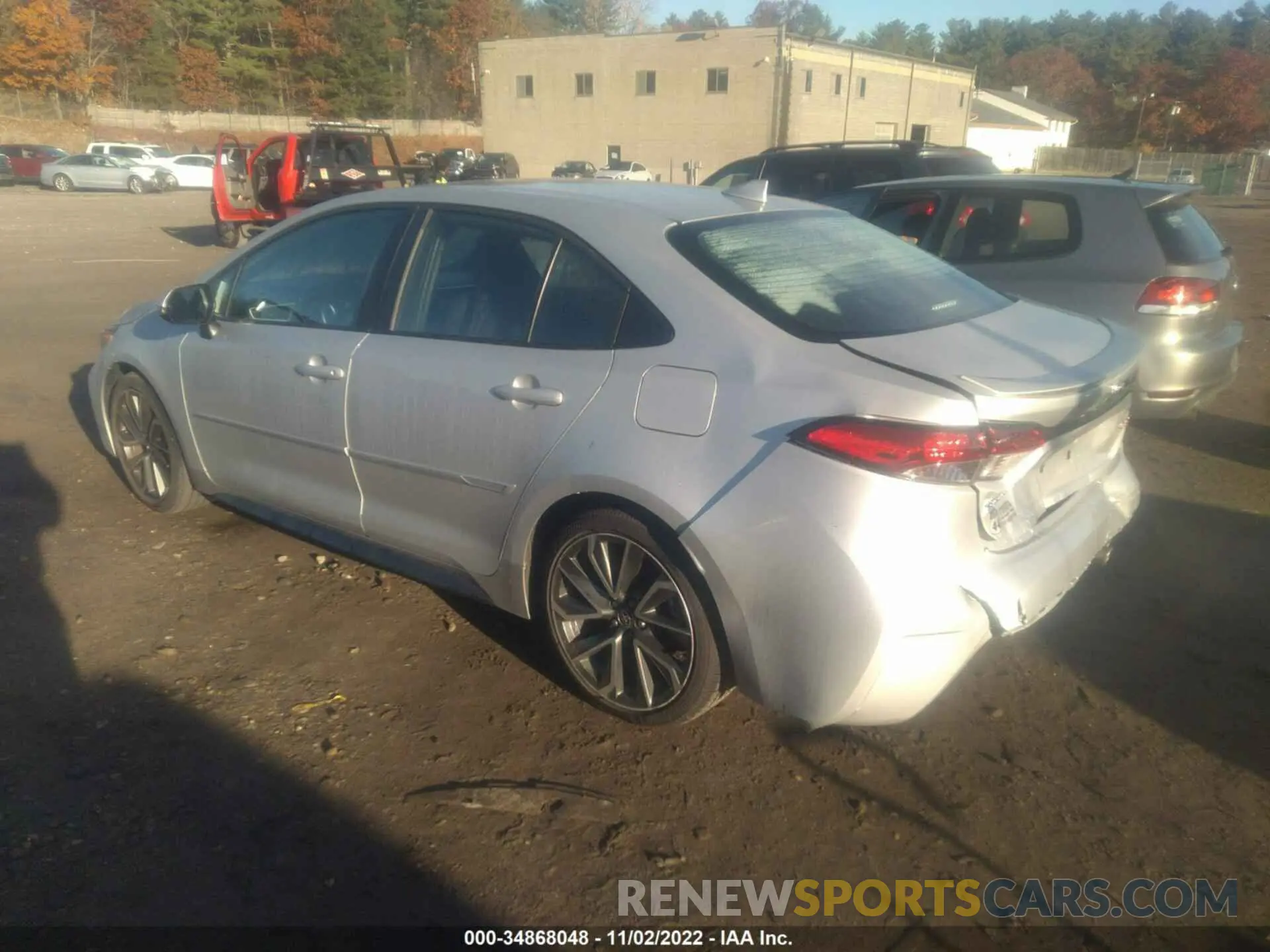 3 fotografías del automóvil dañado 5YFS4RCE5LP021980 TOYOTA COROLLA 2020