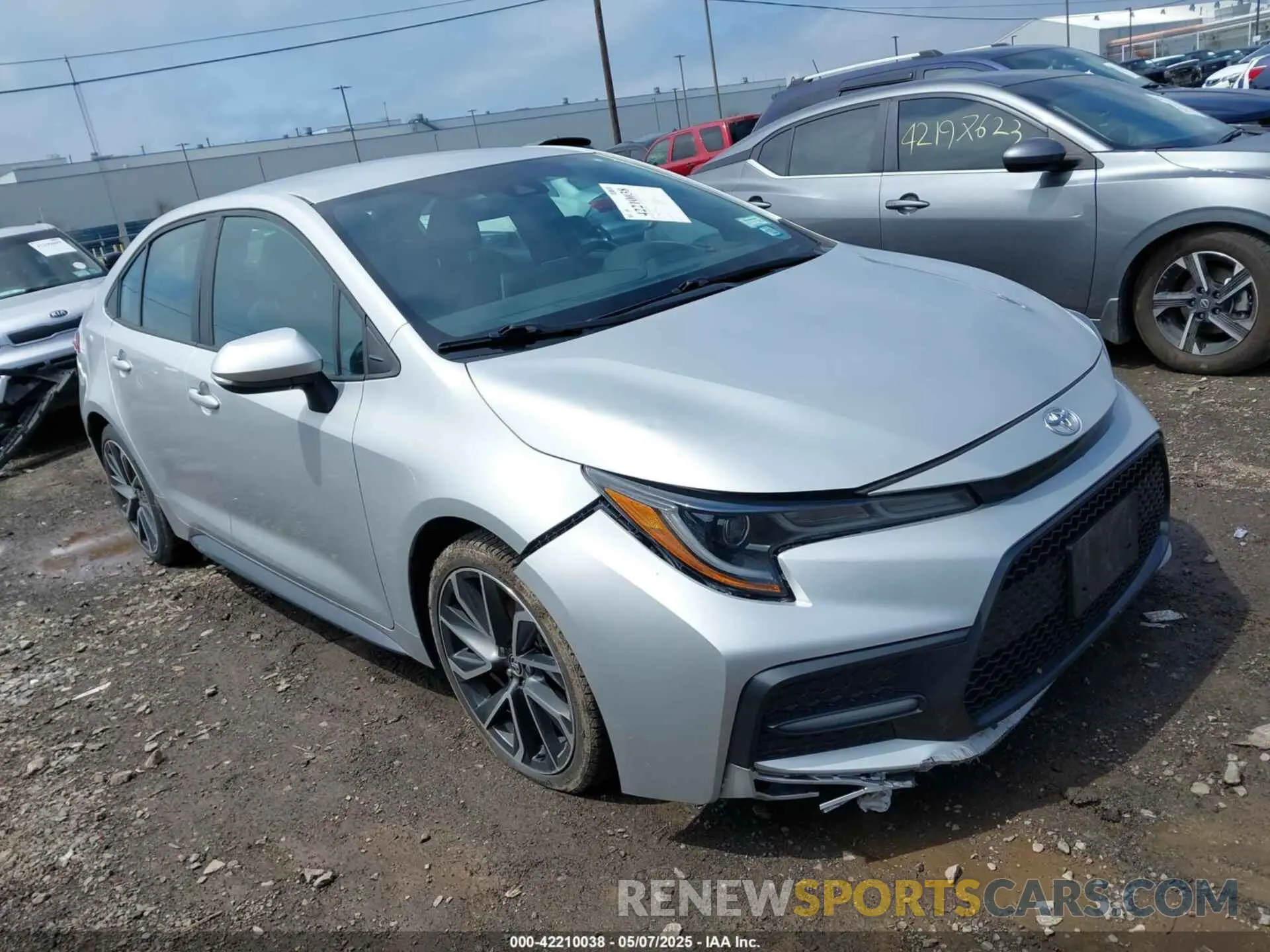 1 fotografías del automóvil dañado 5YFS4RCE5LP027651 TOYOTA COROLLA 2020