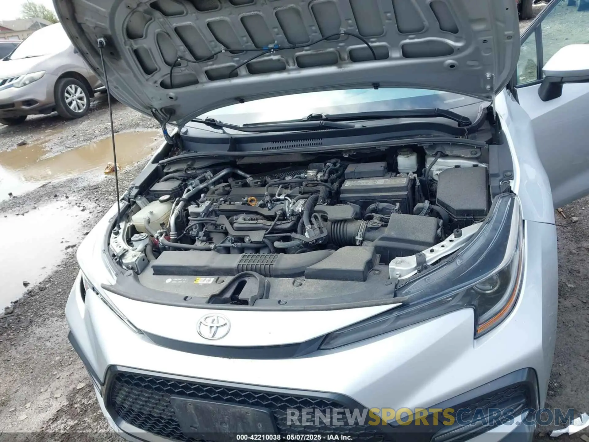 10 fotografías del automóvil dañado 5YFS4RCE5LP027651 TOYOTA COROLLA 2020