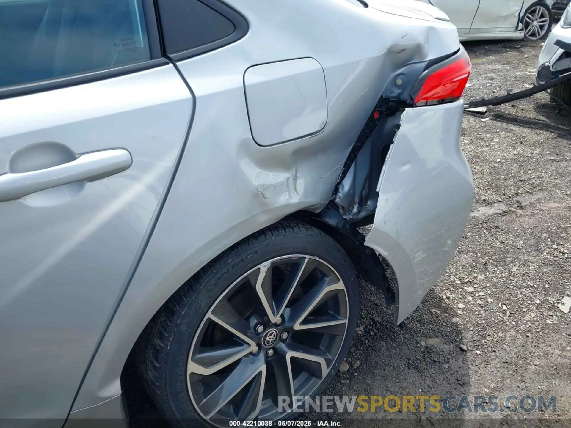 6 fotografías del automóvil dañado 5YFS4RCE5LP027651 TOYOTA COROLLA 2020