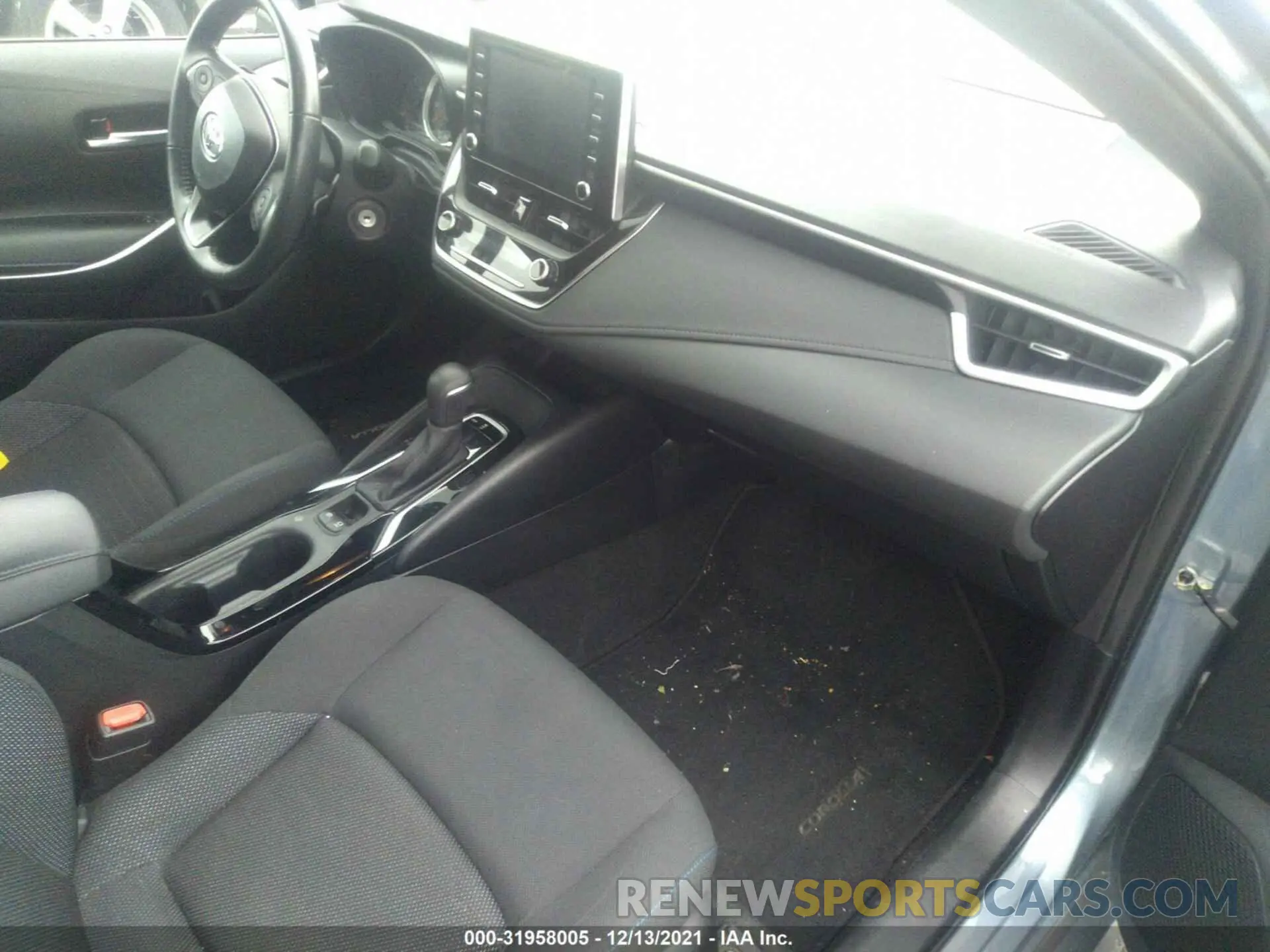 5 fotografías del automóvil dañado 5YFS4RCE5LP030694 TOYOTA COROLLA 2020