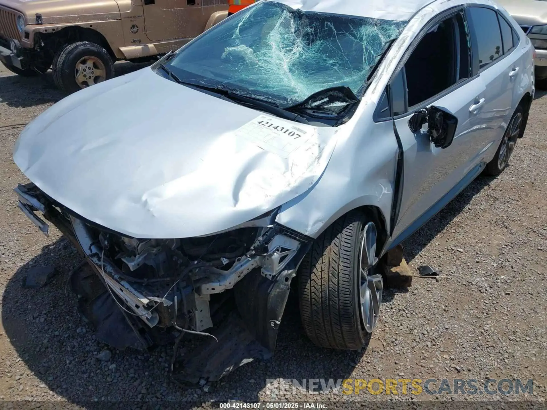 6 fotografías del automóvil dañado 5YFS4RCE5LP034504 TOYOTA COROLLA 2020