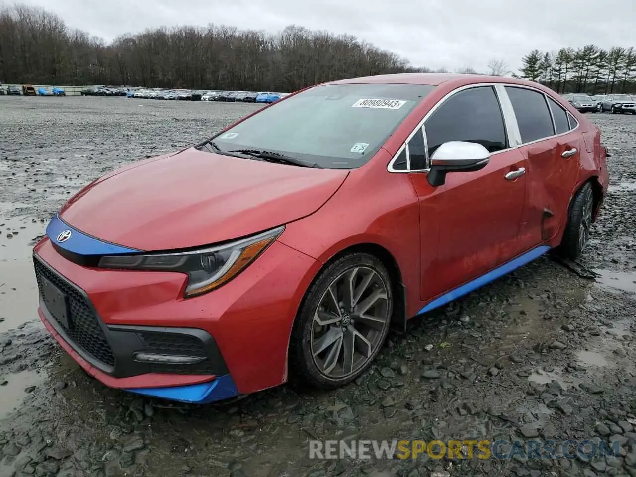 1 fotografías del automóvil dañado 5YFS4RCE5LP037483 TOYOTA COROLLA 2020