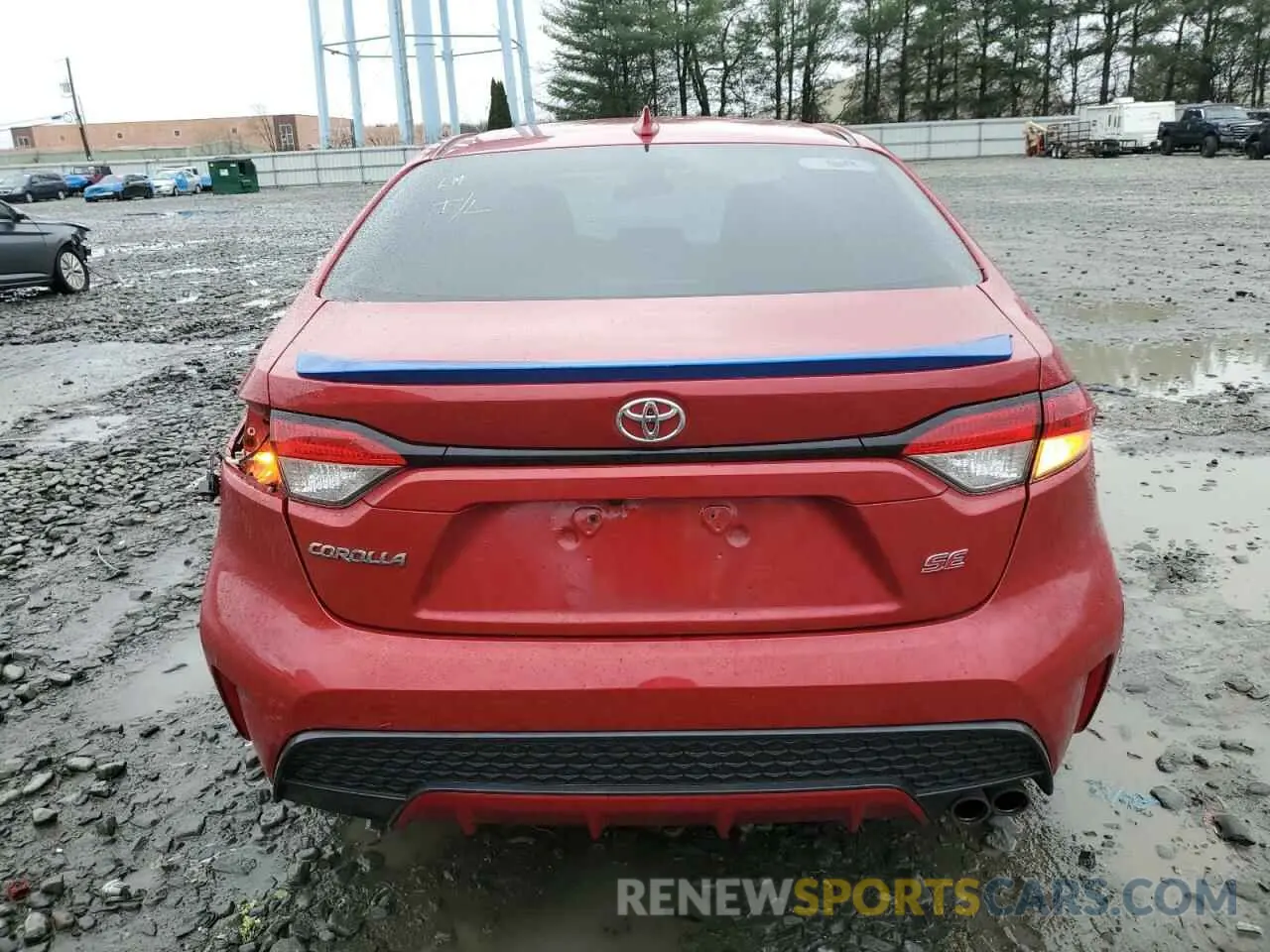 6 fotografías del automóvil dañado 5YFS4RCE5LP037483 TOYOTA COROLLA 2020