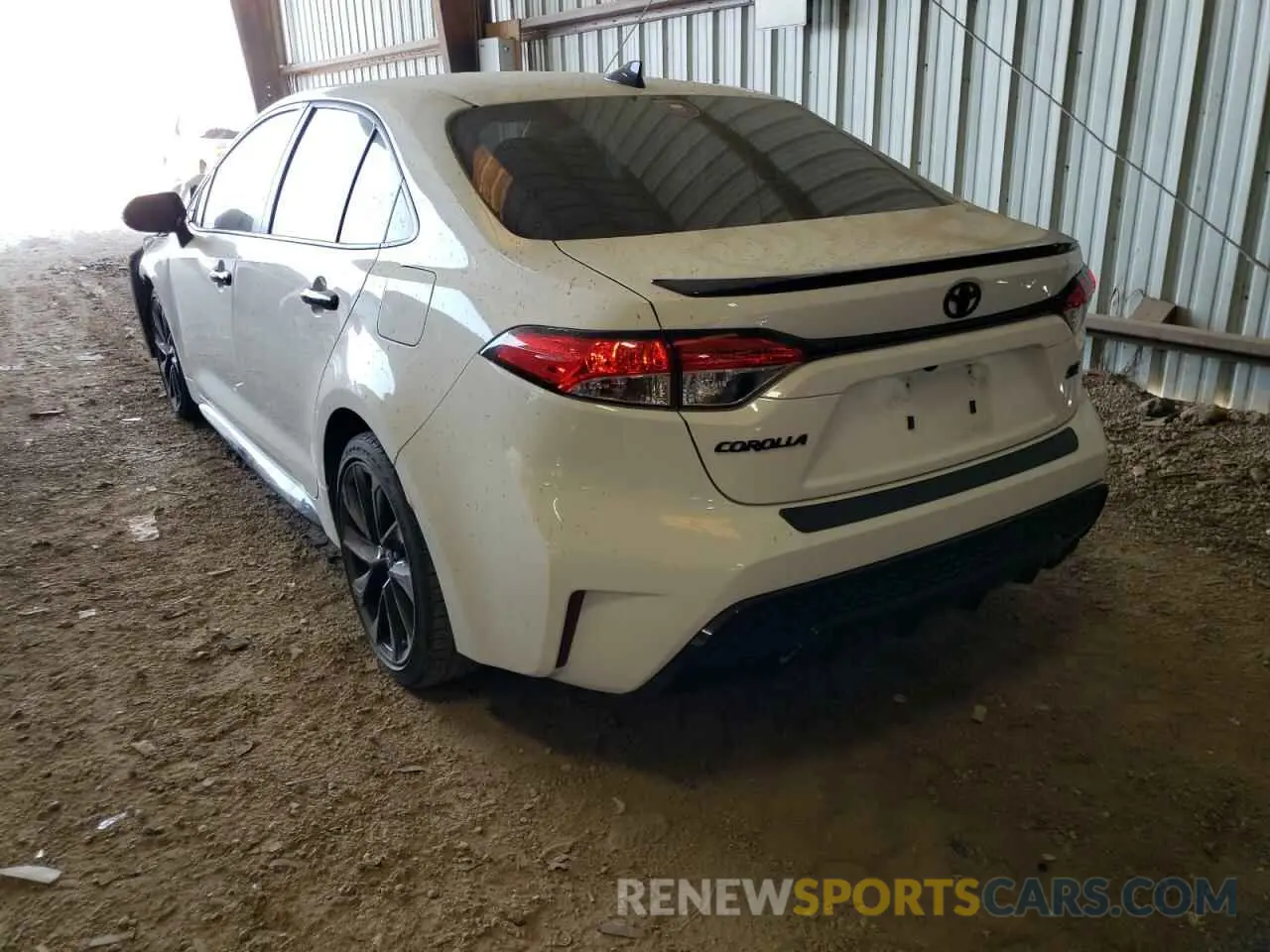 3 fotografías del automóvil dañado 5YFS4RCE5LP039380 TOYOTA COROLLA 2020