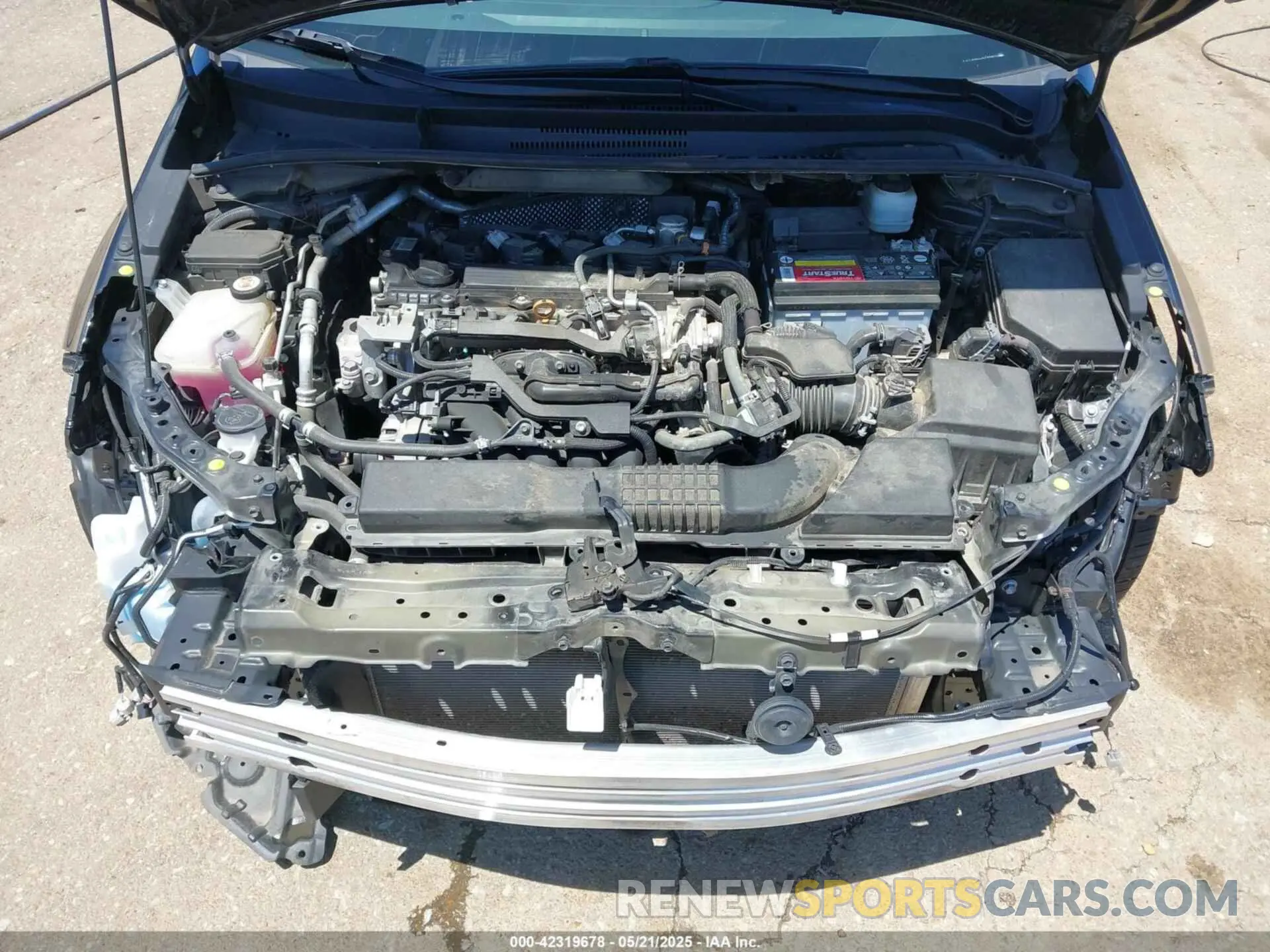 10 fotografías del automóvil dañado 5YFS4RCE5LP040822 TOYOTA COROLLA 2020