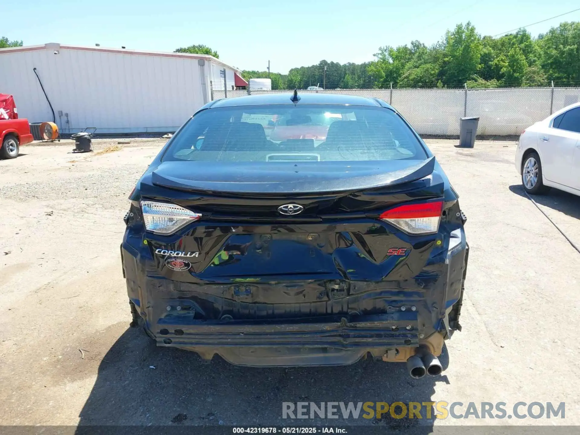 6 fotografías del automóvil dañado 5YFS4RCE5LP040822 TOYOTA COROLLA 2020