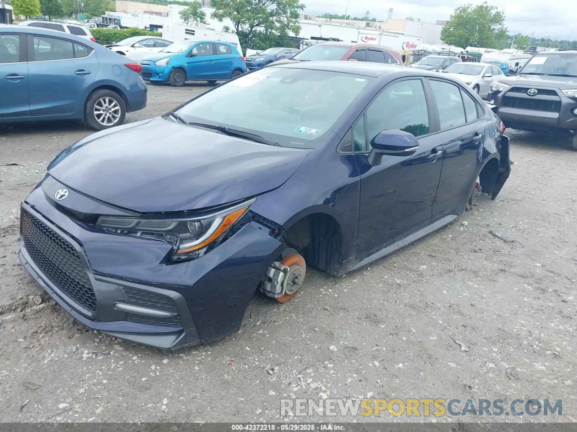 6 fotografías del automóvil dañado 5YFS4RCE5LP044336 TOYOTA COROLLA 2020