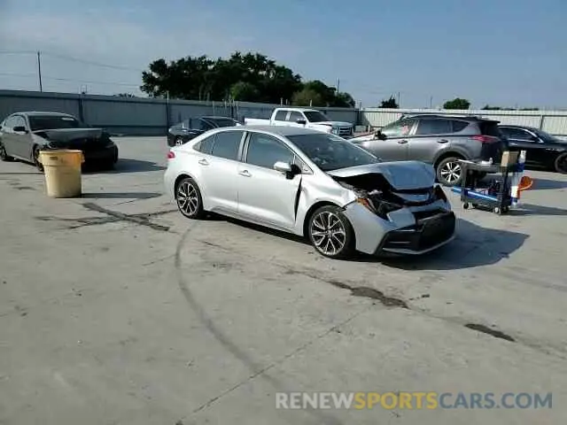 11 fotografías del automóvil dañado 5YFS4RCE5LP044479 TOYOTA COROLLA 2020