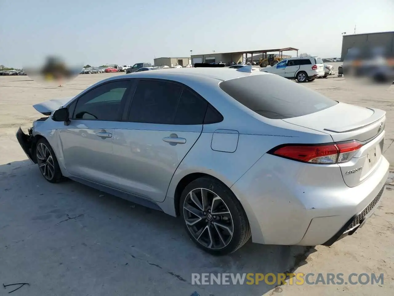 2 fotografías del automóvil dañado 5YFS4RCE5LP044479 TOYOTA COROLLA 2020