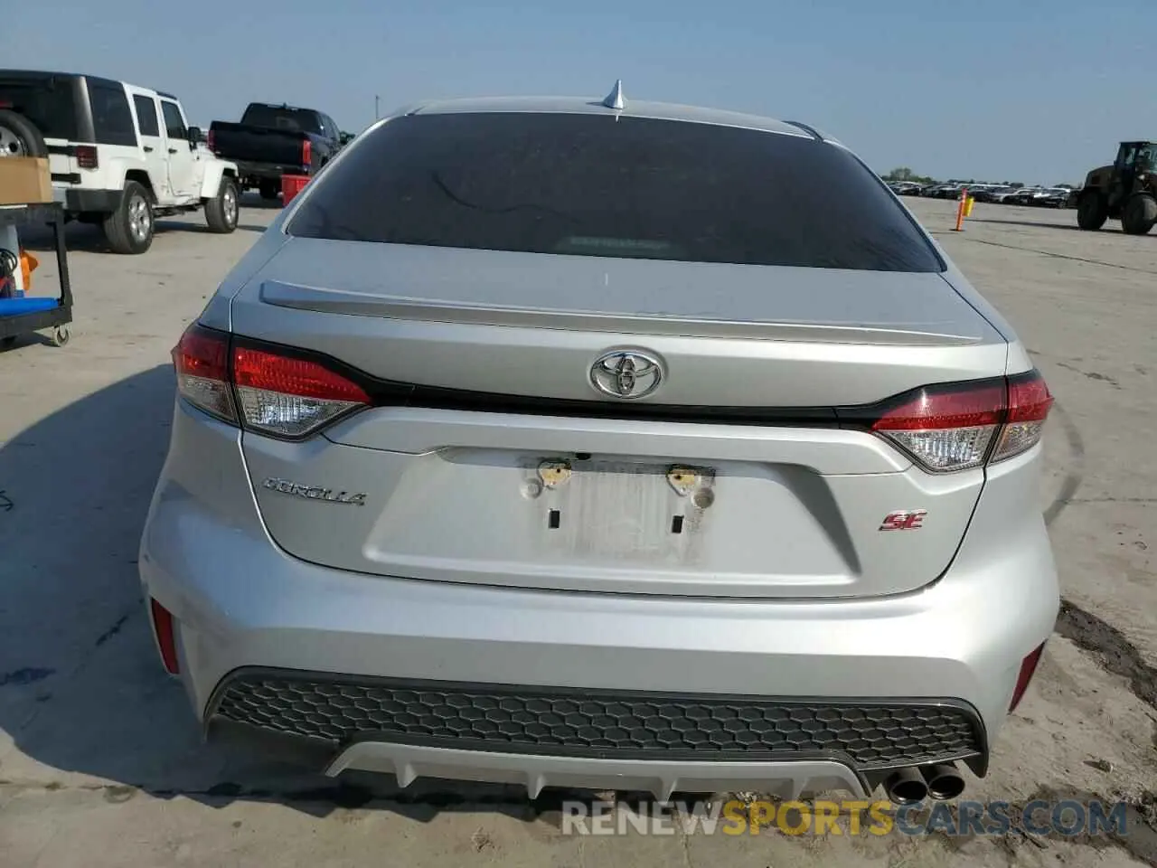 6 fotografías del automóvil dañado 5YFS4RCE5LP044479 TOYOTA COROLLA 2020