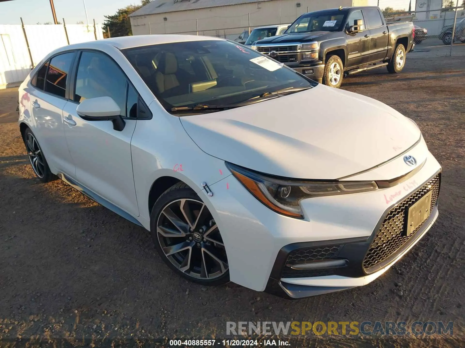 1 fotografías del automóvil dañado 5YFS4RCE5LP046541 TOYOTA COROLLA 2020