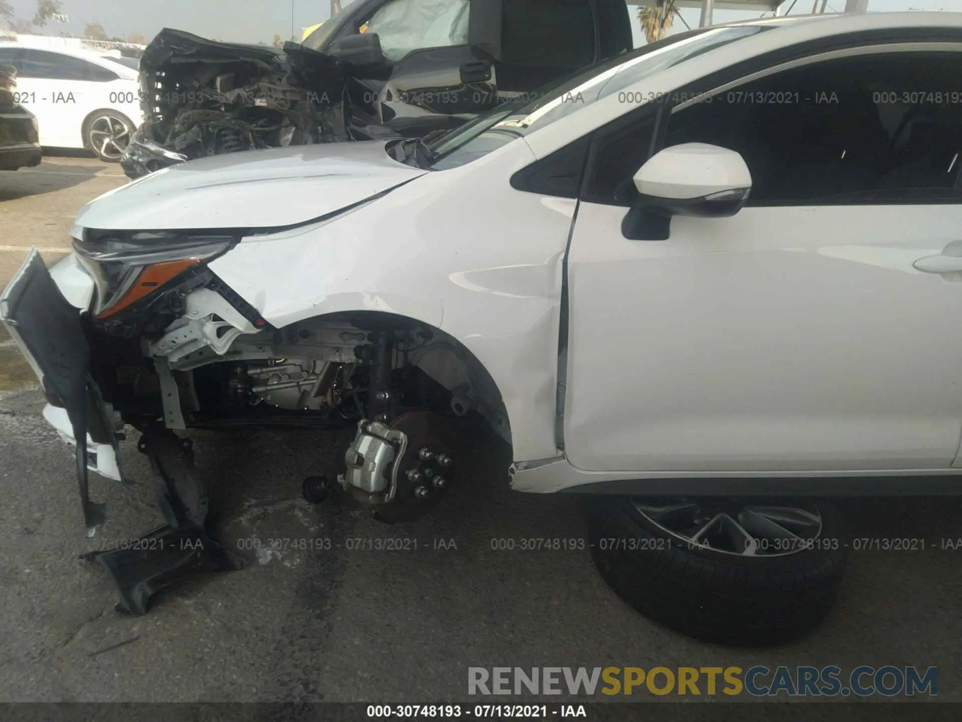 6 fotografías del automóvil dañado 5YFS4RCE5LP046765 TOYOTA COROLLA 2020