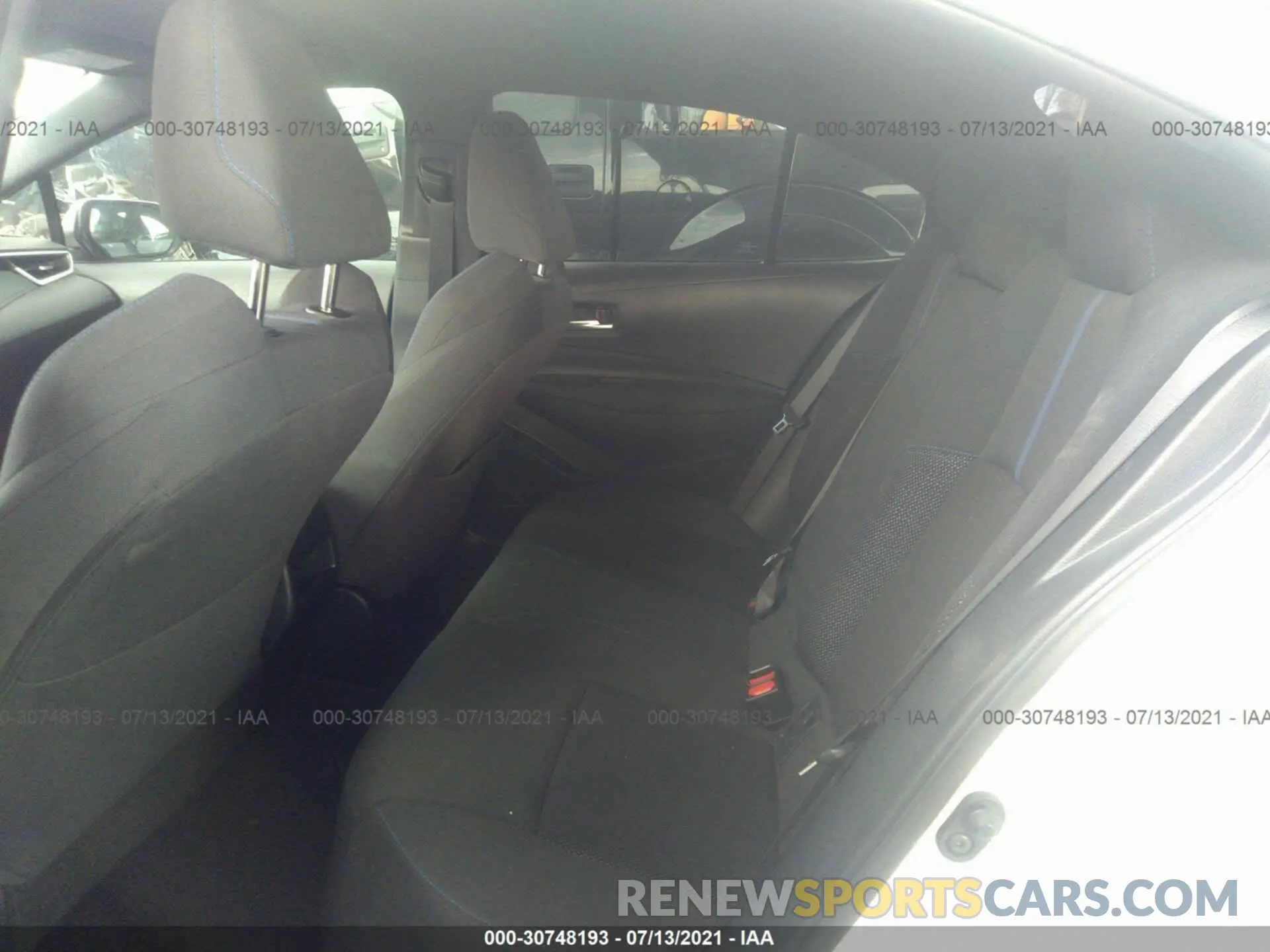 8 fotografías del automóvil dañado 5YFS4RCE5LP046765 TOYOTA COROLLA 2020