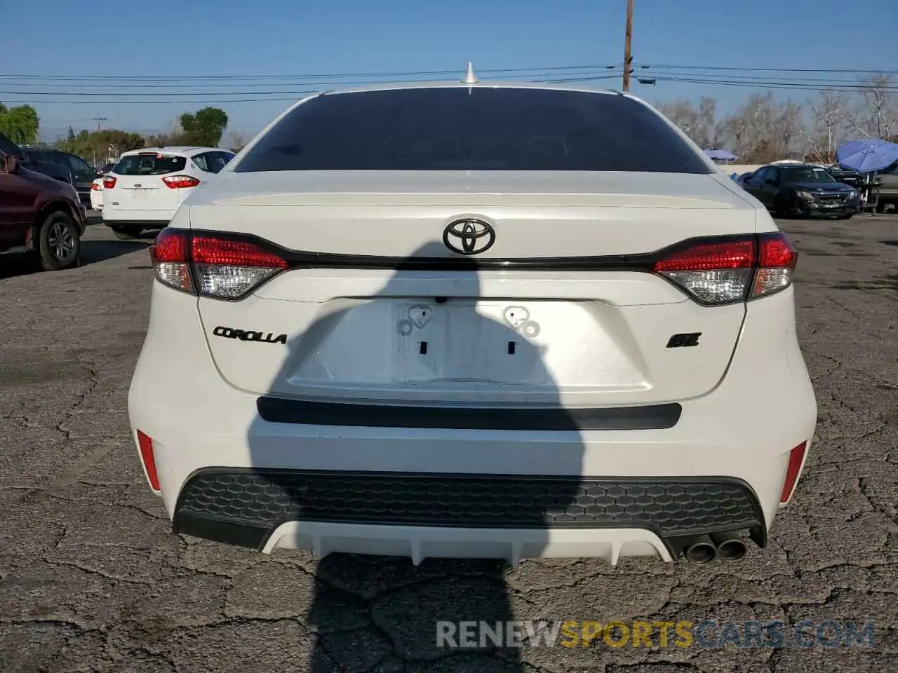 6 fotografías del automóvil dañado 5YFS4RCE5LP047706 TOYOTA COROLLA 2020