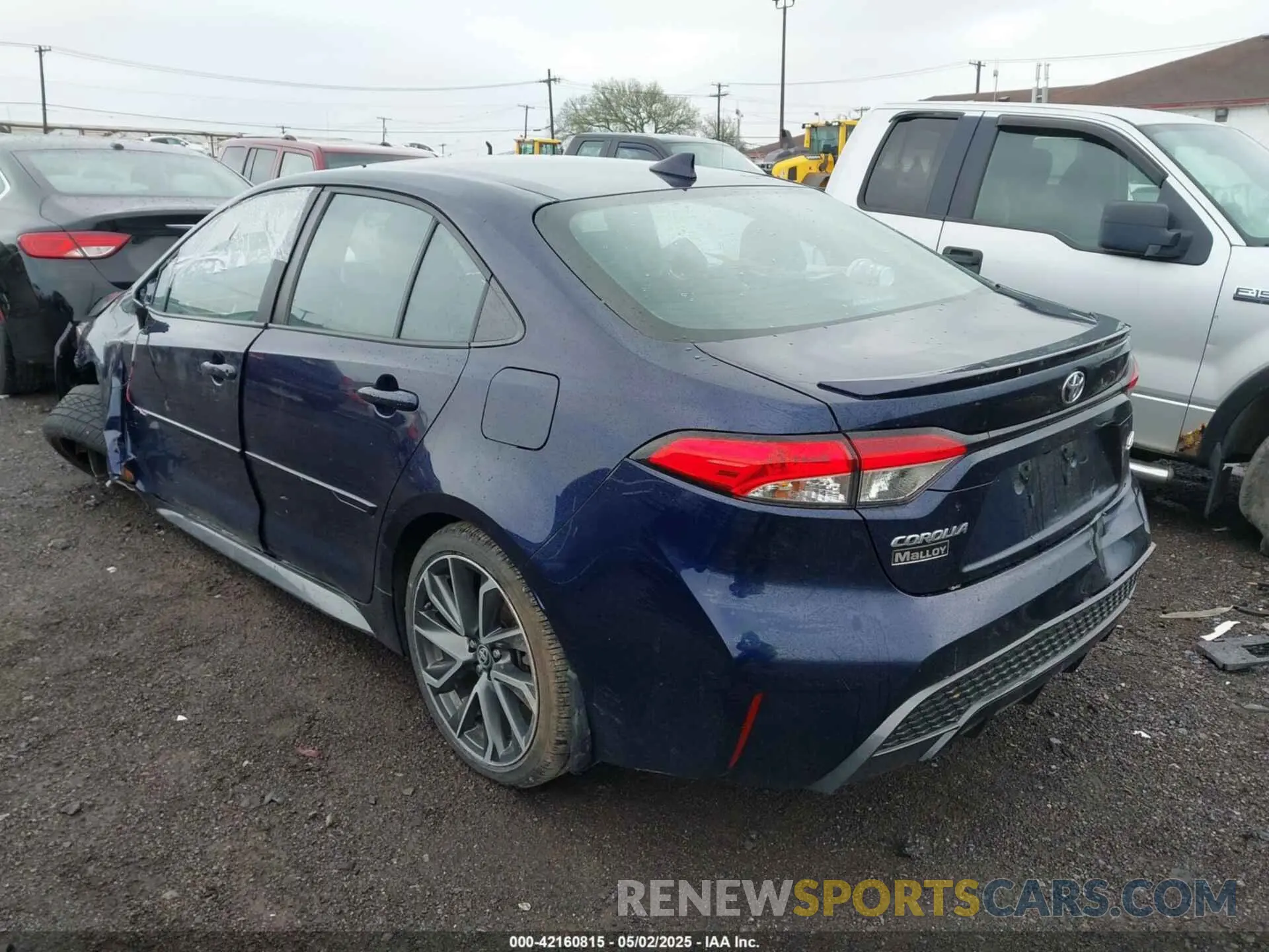3 fotografías del automóvil dañado 5YFS4RCE5LP050475 TOYOTA COROLLA 2020