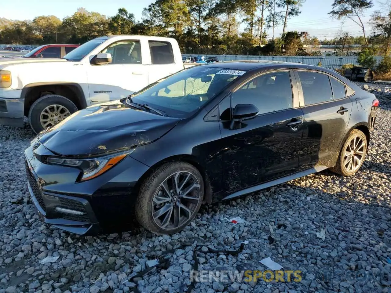 1 fotografías del automóvil dañado 5YFS4RCE5LP053327 TOYOTA COROLLA 2020