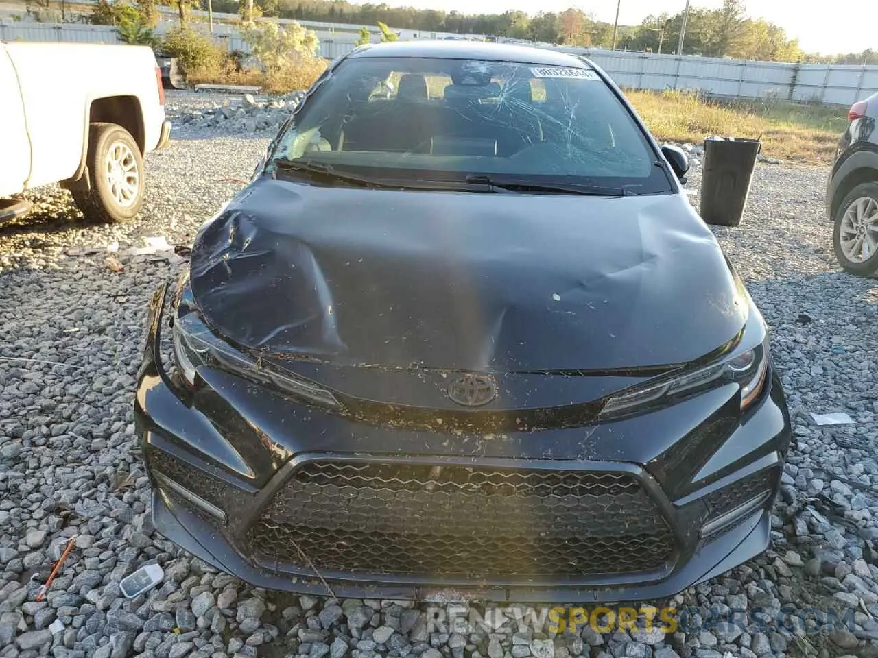 5 fotografías del automóvil dañado 5YFS4RCE5LP053327 TOYOTA COROLLA 2020