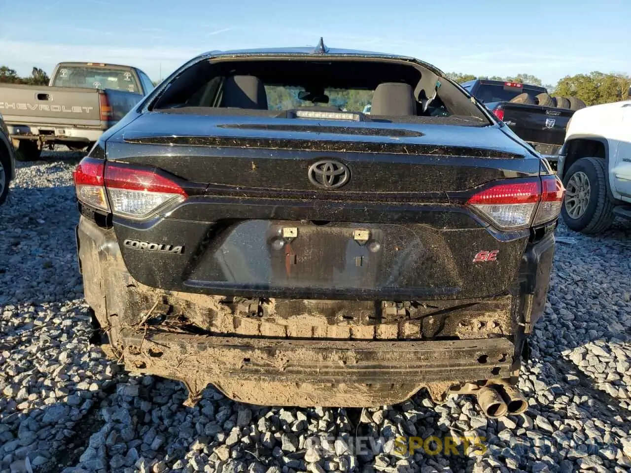 6 fotografías del automóvil dañado 5YFS4RCE5LP053327 TOYOTA COROLLA 2020