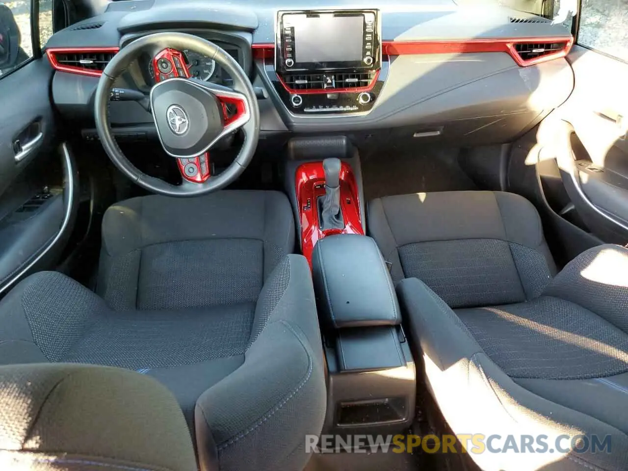 8 fotografías del automóvil dañado 5YFS4RCE5LP053327 TOYOTA COROLLA 2020