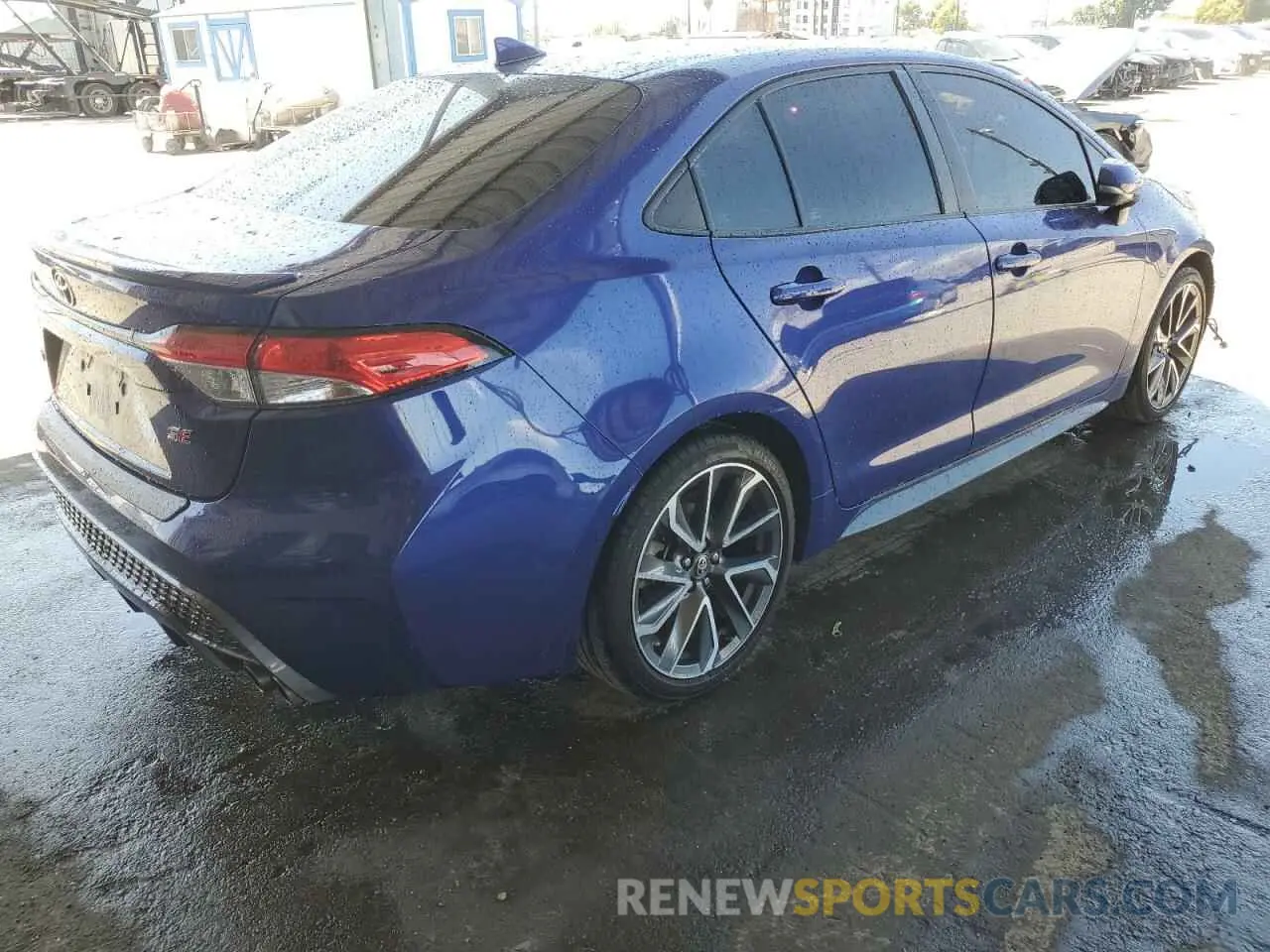 3 fotografías del automóvil dañado 5YFS4RCE5LP053585 TOYOTA COROLLA 2020