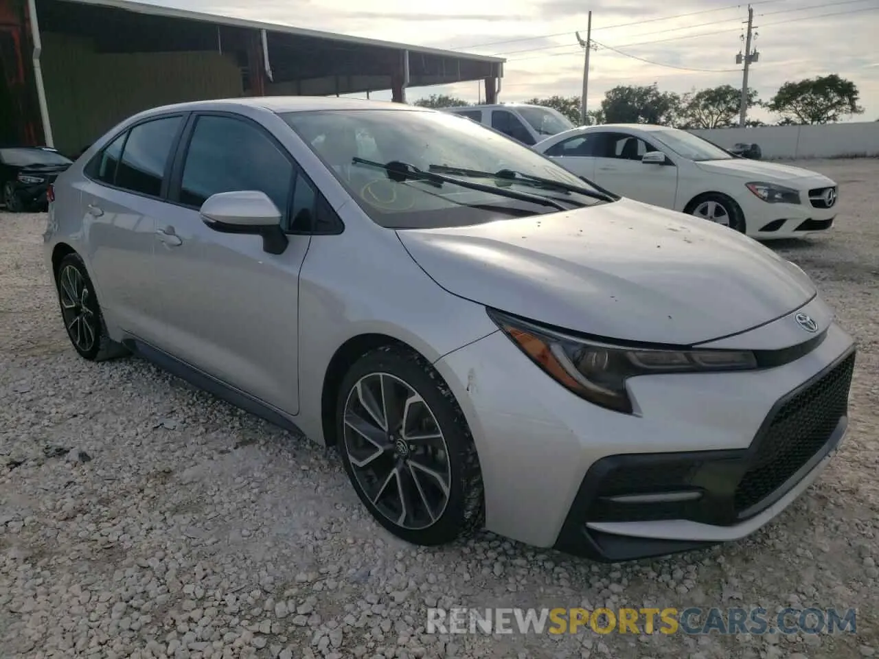 1 fotografías del automóvil dañado 5YFS4RCE6LP019655 TOYOTA COROLLA 2020