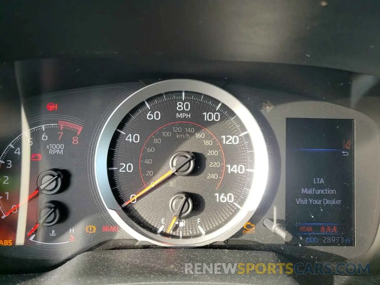 8 fotografías del automóvil dañado 5YFS4RCE6LP019655 TOYOTA COROLLA 2020