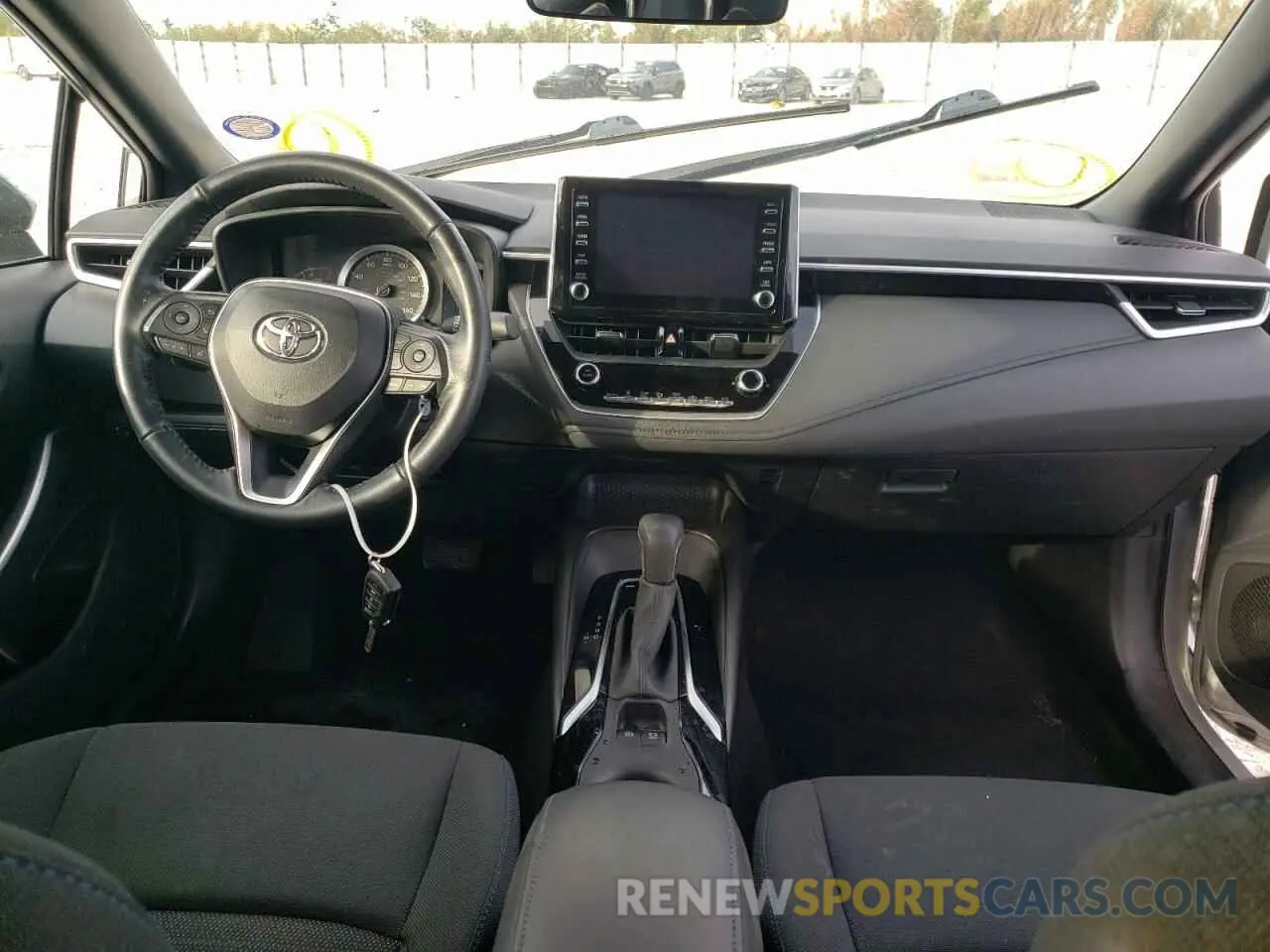 9 fotografías del automóvil dañado 5YFS4RCE6LP019655 TOYOTA COROLLA 2020