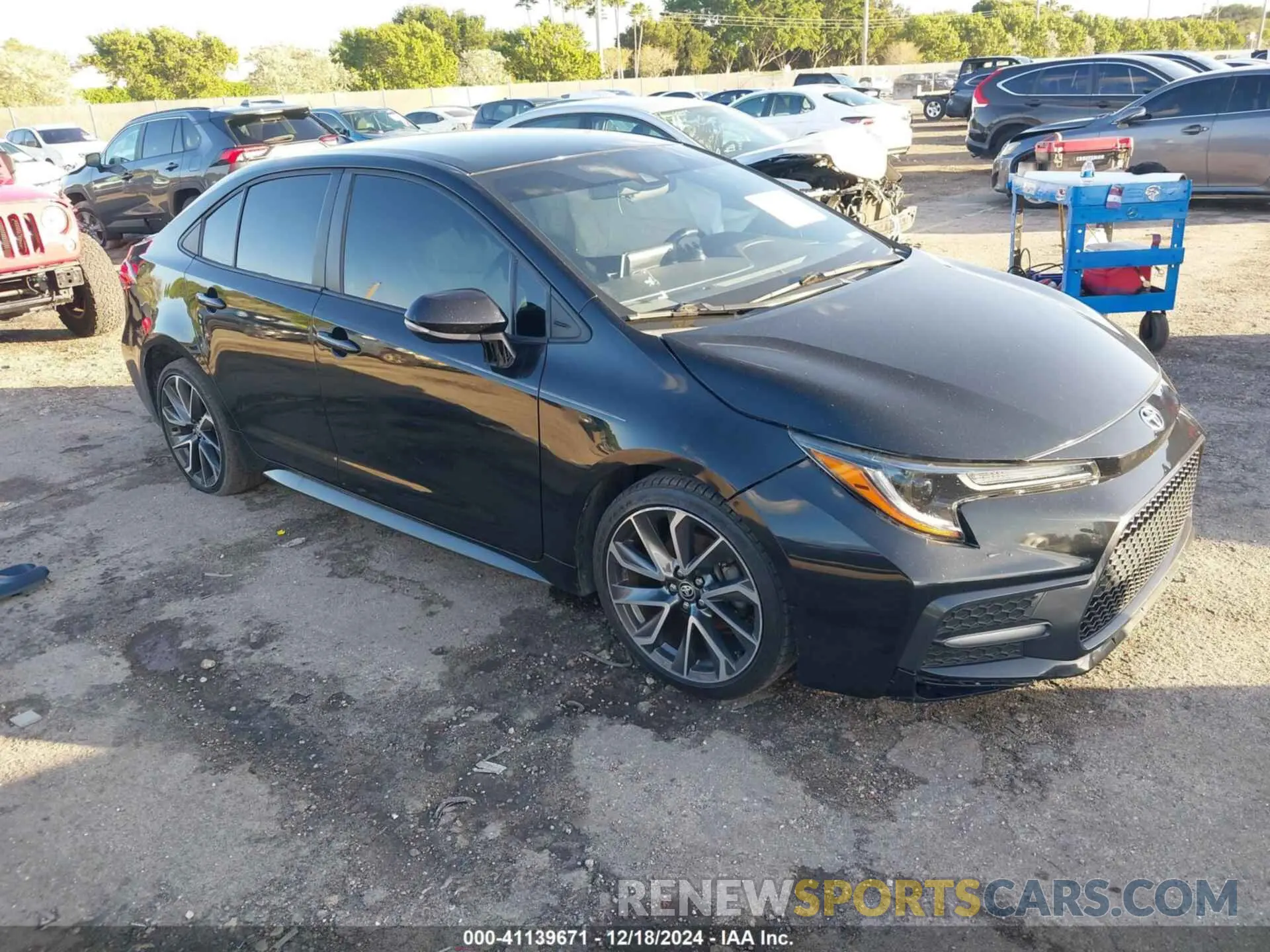 1 fotografías del automóvil dañado 5YFS4RCE6LP032812 TOYOTA COROLLA 2020