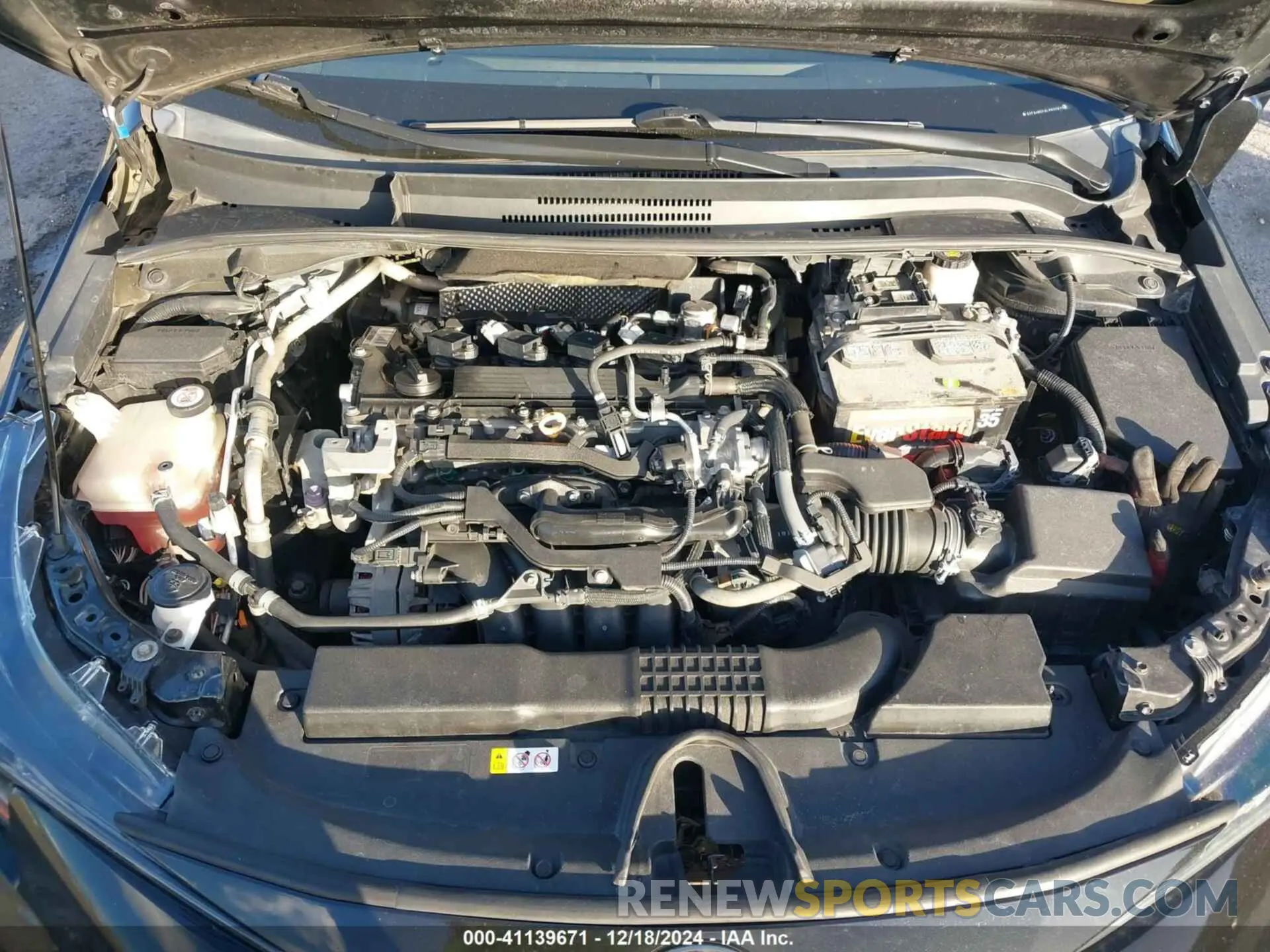 10 fotografías del automóvil dañado 5YFS4RCE6LP032812 TOYOTA COROLLA 2020
