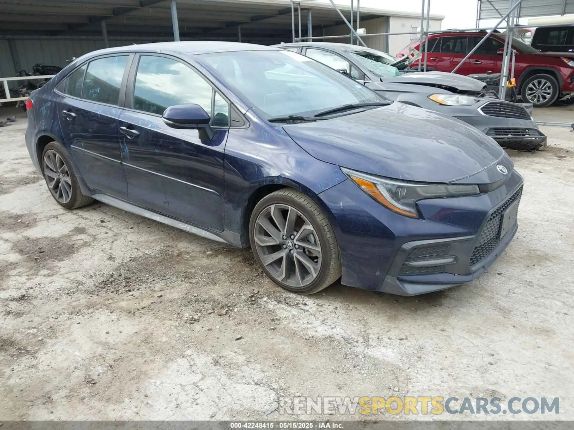 1 fotografías del automóvil dañado 5YFS4RCE6LP040831 TOYOTA COROLLA 2020