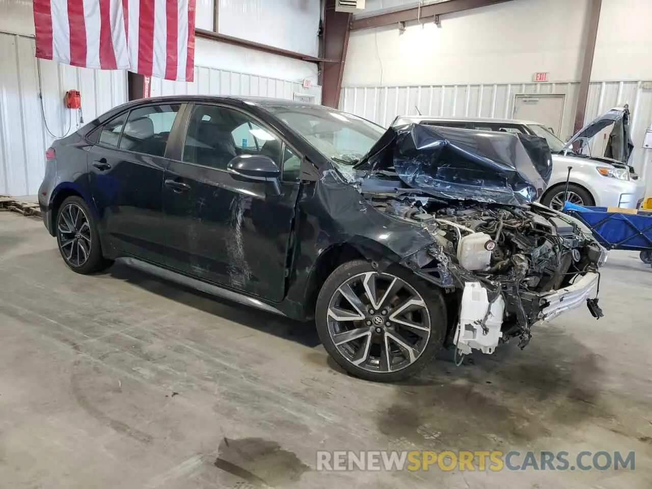 4 fotografías del automóvil dañado 5YFS4RCE6LP042708 TOYOTA COROLLA 2020