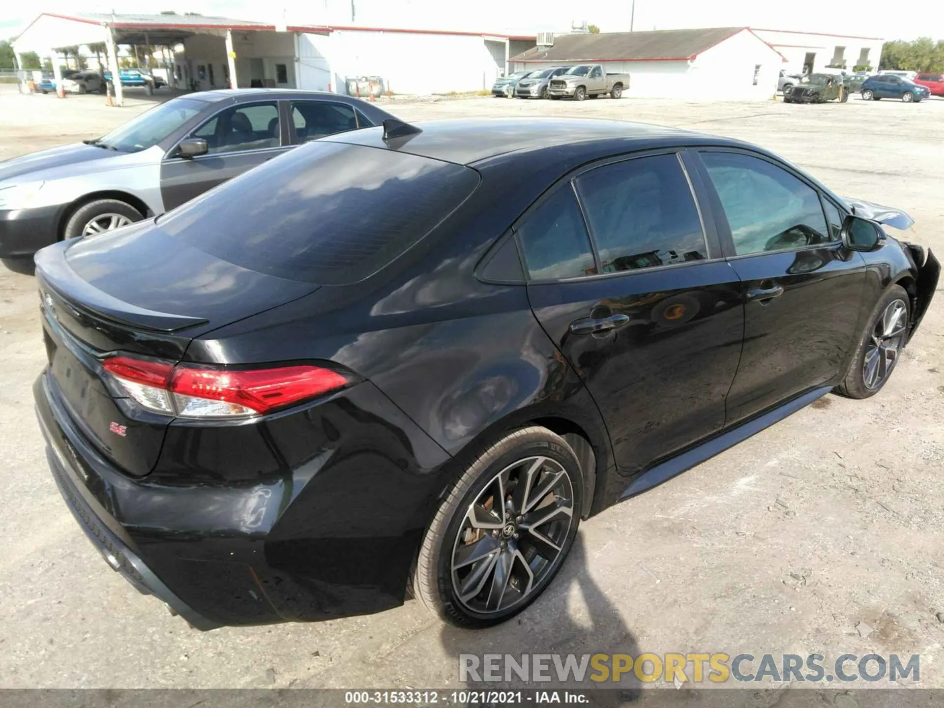 4 fotografías del automóvil dañado 5YFS4RCE6LP043325 TOYOTA COROLLA 2020