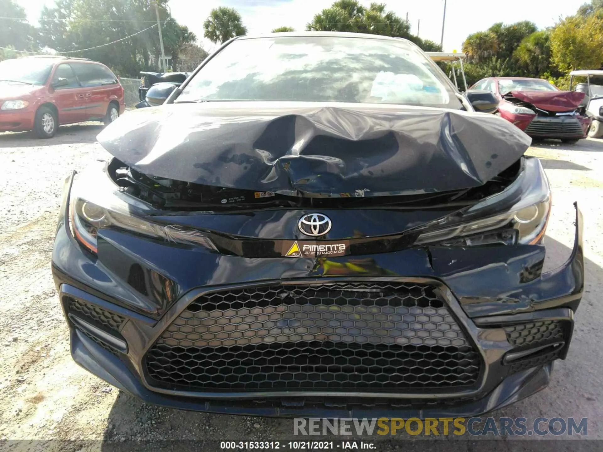 6 fotografías del automóvil dañado 5YFS4RCE6LP043325 TOYOTA COROLLA 2020