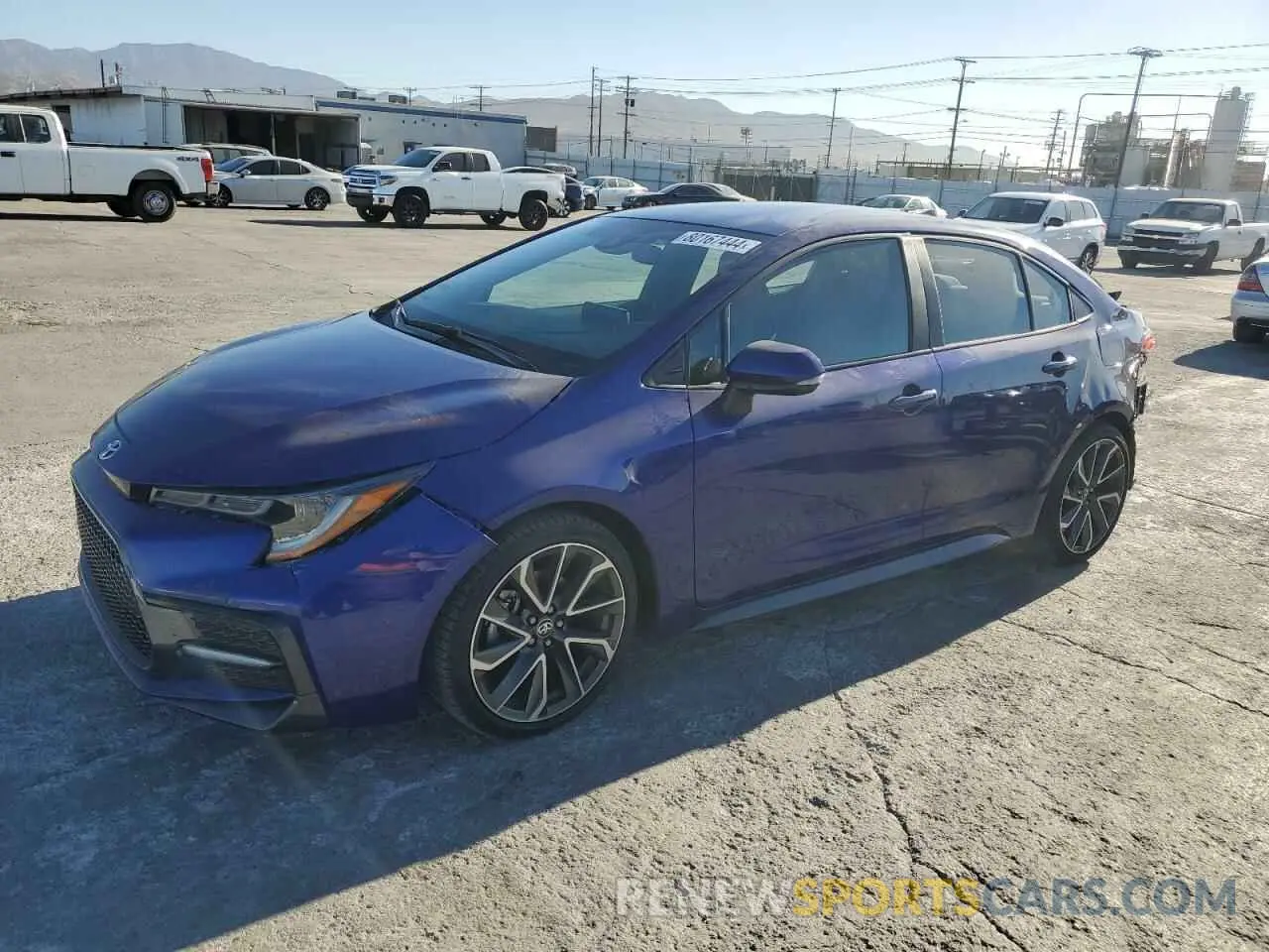 1 fotografías del automóvil dañado 5YFS4RCE6LP044572 TOYOTA COROLLA 2020