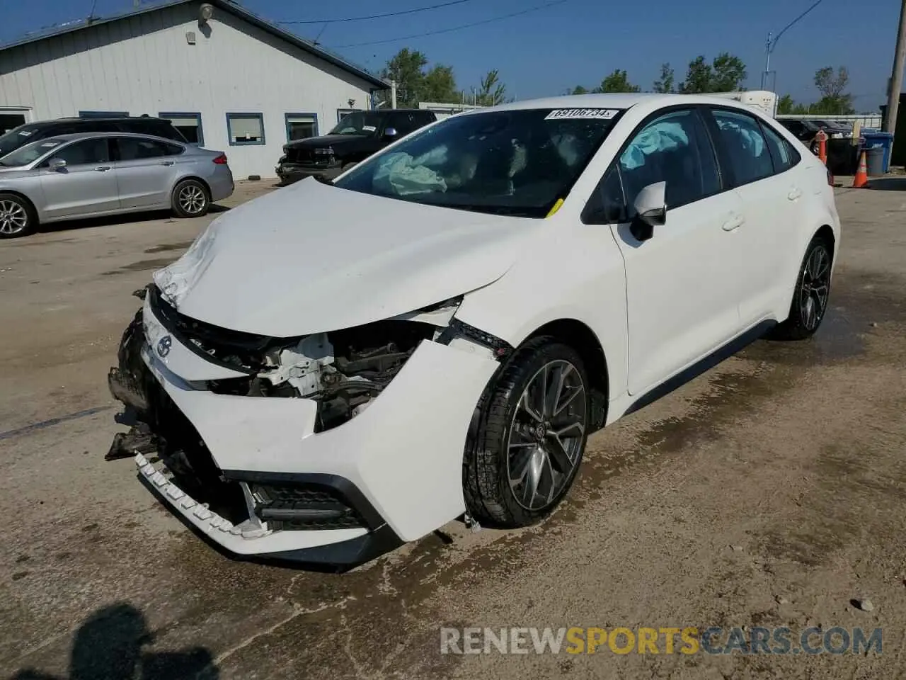 1 fotografías del automóvil dañado 5YFS4RCE6LP047438 TOYOTA COROLLA 2020