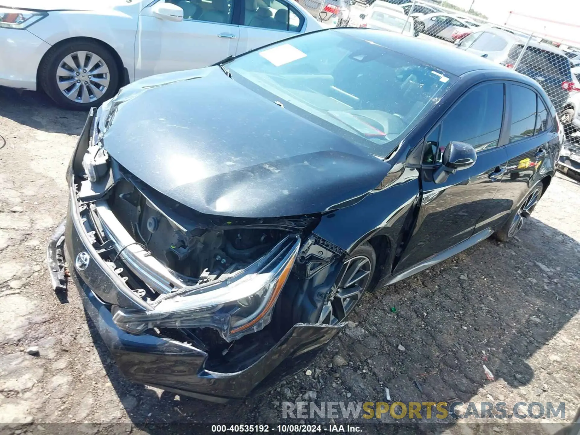 2 fotografías del automóvil dañado 5YFS4RCE6LP047987 TOYOTA COROLLA 2020