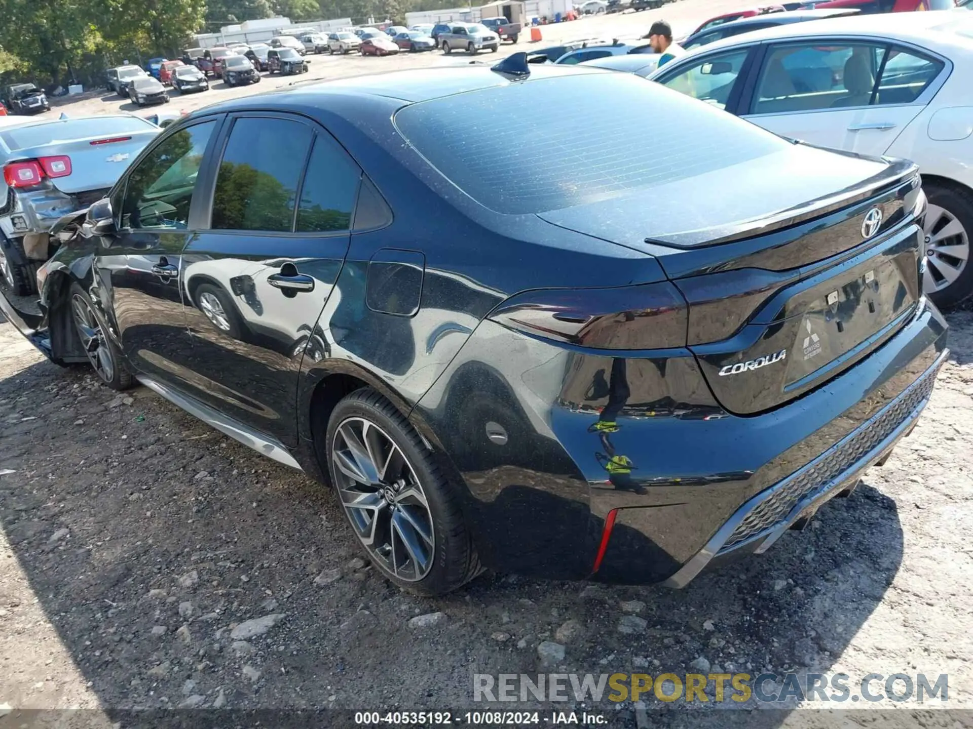 3 fotografías del automóvil dañado 5YFS4RCE6LP047987 TOYOTA COROLLA 2020