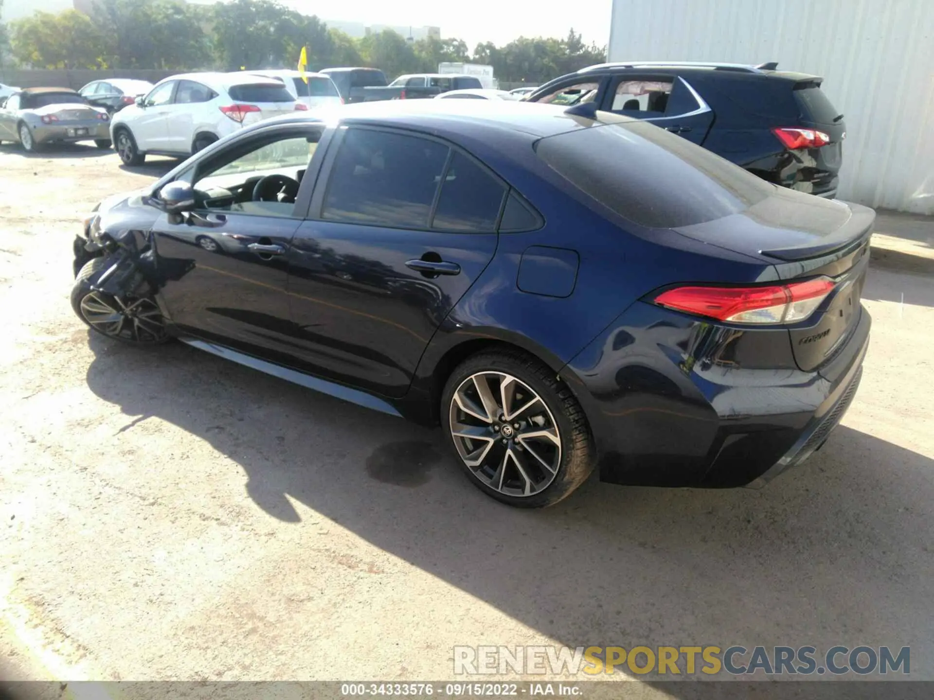 3 fotografías del automóvil dañado 5YFS4RCE6LP050520 TOYOTA COROLLA 2020